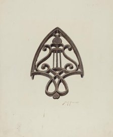 Trivet, c. 1941. Creator: Sydney Roberts.