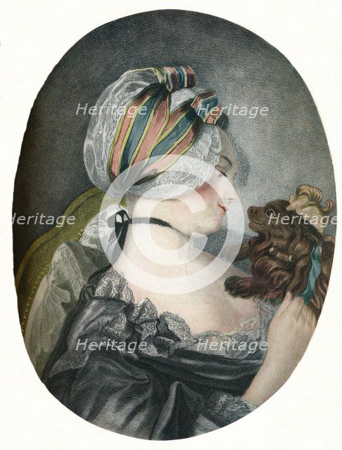 'Provoking Fidelity L'education de petit chien', 1775. Artist: Louis Marin Bonnet.