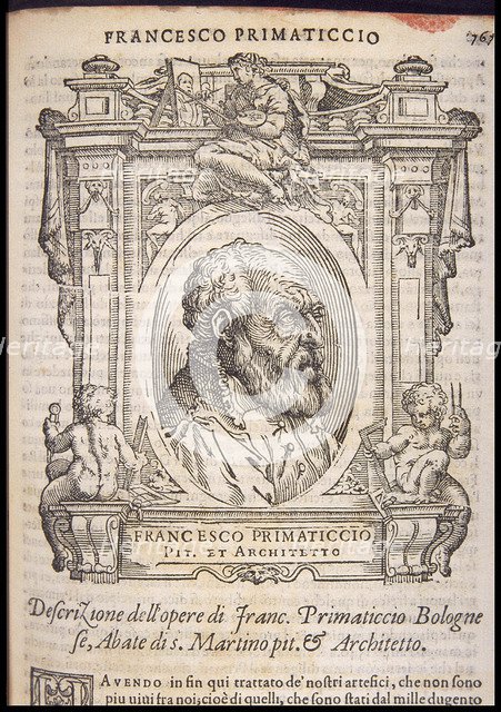 Francesco Primaticcio, ca 1568.