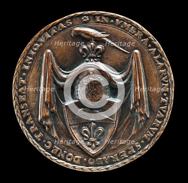 Arms of Paumgartner [reverse], 1553. Creator: Joachim Deschler.