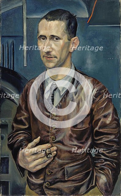 Portrait of Bertolt Brecht, c1926. Creator: Schlichter, Rudolf (1890-1955).