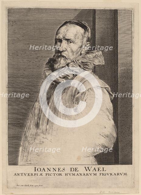 Jan de Wael, probably 1626/1641. Creator: Anthony van Dyck.