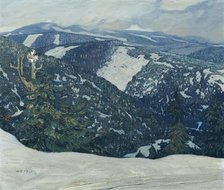 Iser Mountainous Landscape, 1915. Creator: Franz Wilhelm Jager.