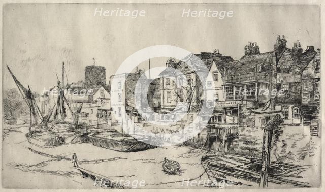 "Adam and Eve" Tavern, Old Chelsea. Creator: James McNeill Whistler (American, 1834-1903).