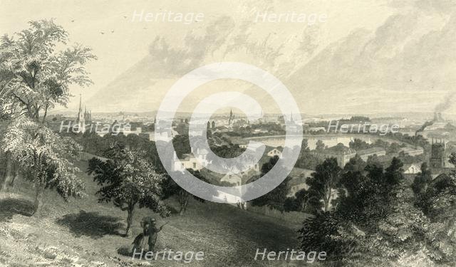 'City of Providence, from Prospect Hill', 1872.  Creator: Robert Hinshelwood.