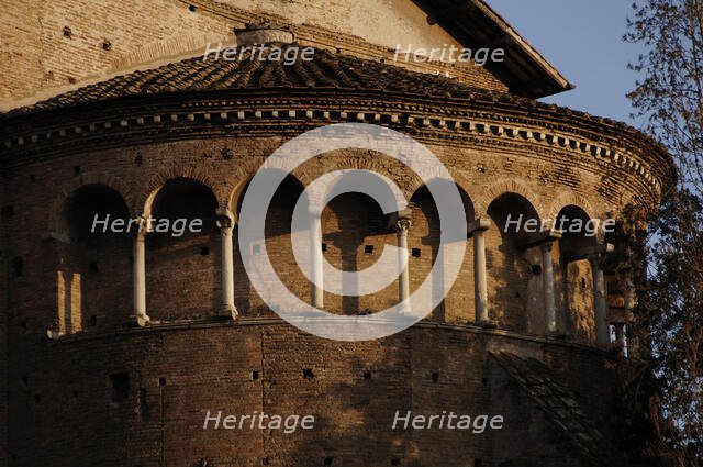 Apse, Basilica San Giovanni e Paolo, Rome, Italy, 2009.  Creator: LTL.