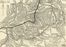 'Map illustrating the Austrian Attack in the Trentino, May, 1916', (c1920). Creator: Unknown.
