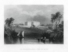 The Presidents House, from the river. c1820-1850 Artist: Unknown