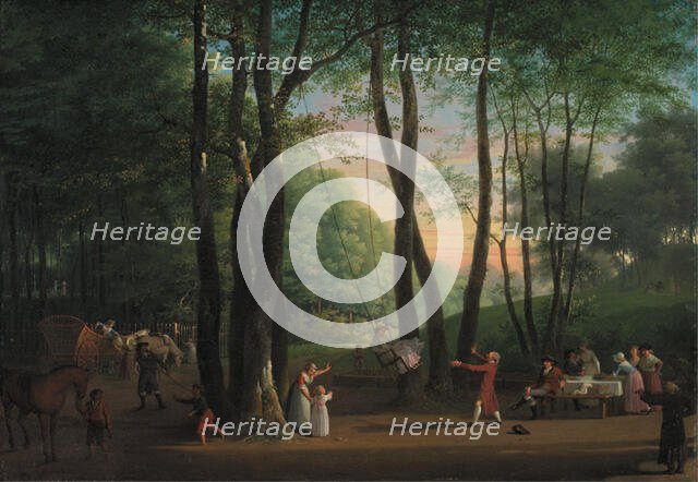The Dancing Glade at Sorgenfri, North of Copenhagen, 1800. Creator: Jens Juel.