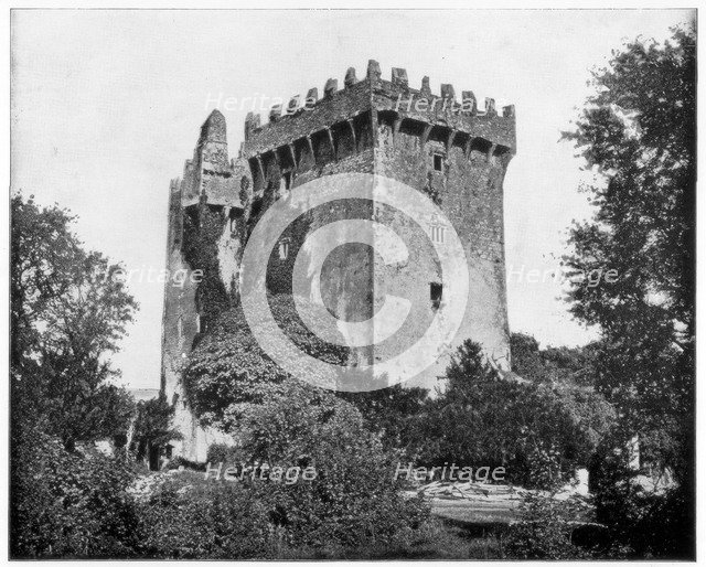 Blarney Castle, Ireland, 19th century.Artist: John L Stoddard