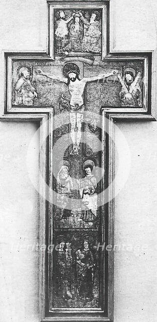 Orphrey, Cross, French, 15th century. Creator: Unknown.