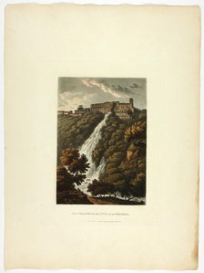 The Cascatelle and Stables of Mecenas, plate thirty-three from the Ruins of Rome, pub. April 21, 179 Creator: Matthew Dubourg.