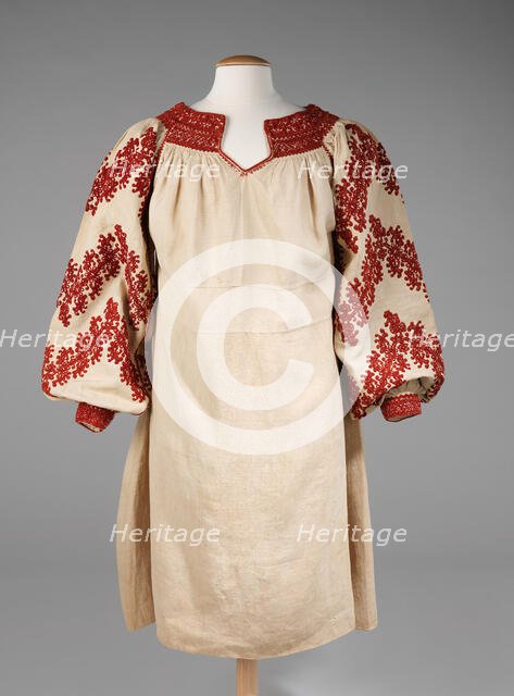 Shirt, Spanish, 1840-70. Creator: Unknown.