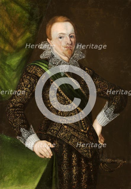 Portrait of John of Sweden (1589-1618), Duke of Östergötland. Creator: Anonymous.