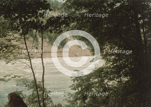 Niagara, Gorge from Niagara Glen, c1898. Creator: Unknown.