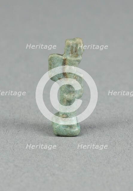 Amulet of the God Min or Amun-Min, Egypt, Third Intermediate-Late Period (about 1070-332 BCE). Creator: Unknown.