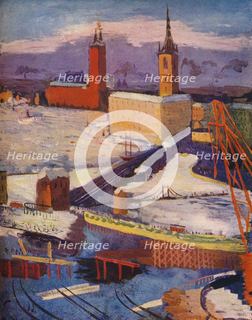 'Stockholm', c1933 (1935). Artist: Isaac Grunewald.