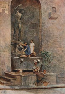 'The Fountain', c1904. Artist: Herbert Alexander Collins.