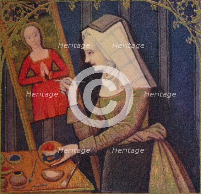 'Thamyris - Reine De Scythie', 1403, (1939). Artist: Master of Berry's Cleres Femmes.