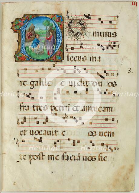 Gradual, late 15th century. Creator: Antoine de Lonhy.