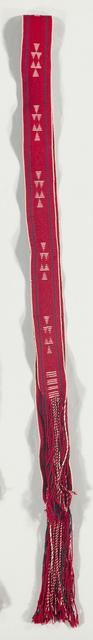 "Navajo Style" Belt/Sash, c 1890-1917. Creator: Unknown.
