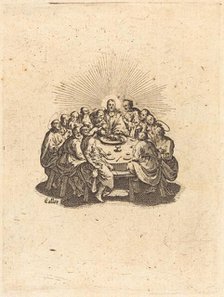 The Last Supper, 1618. Creator: Jacques Callot.