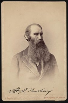 Portrait of John Strong Newberry (1822-1892), Between 1876 and 1887. Creator: Abraham Bogardus.