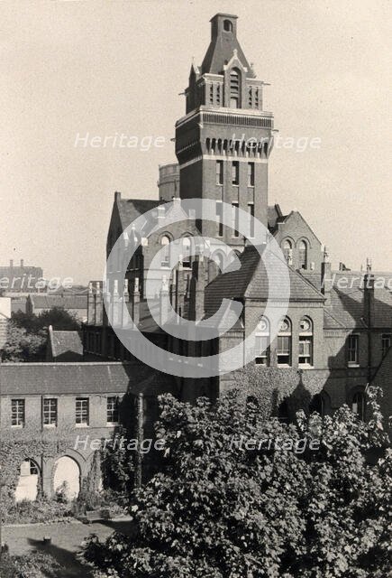 St Charles Hospital, London: the main tower, c1930. Creator: Unknown.