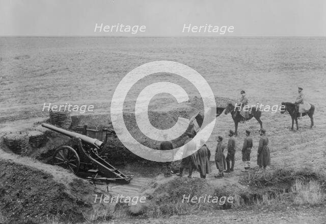 Bulgar Big Siege Gun, between c1910 and c1915. Creator: Bain News Service.
