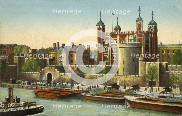 The Tower of London, c1910. Creator: Unknown.