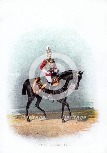 '2nd Life Guards', 1888. Artist: Unknown