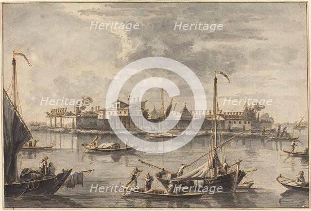 Isola del Lazaretto Nuovo, 1778/1779. Creator: Francesco Tironi.