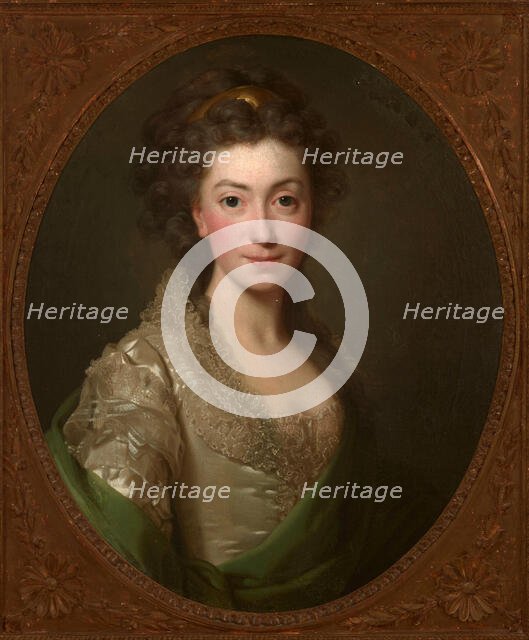 Portrait of Princess Izabela Czartoryska (1746-1835), née Flemming, 1774. Creator: Roslin, Alexander (1718-1793).