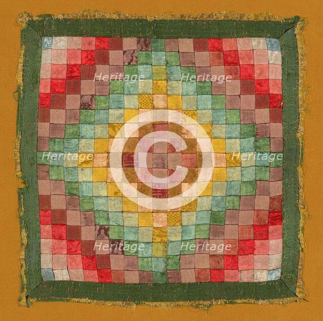 Square, Bhutan, 18th century, late Ming dynasty (1368-1644)/ early Qing dynasty (1644-1912). Creator: Unknown.