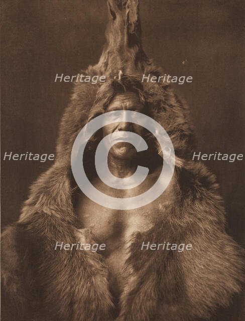 Bear's Belly, Arikara, 1908. Creator: Edward Sheriff Curtis.