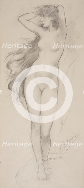 Andromeda, c1896. Creator: Philip John Thornhill.