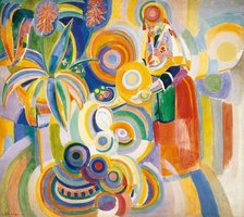 Portuguese Woman, 1916. Artist: Delaunay, Robert (1885–1941)