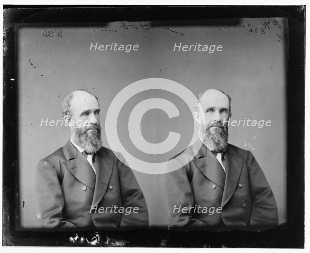 Phineas Warren Hitchcock of Nebraska, 1865-1880. Creator: Unknown.