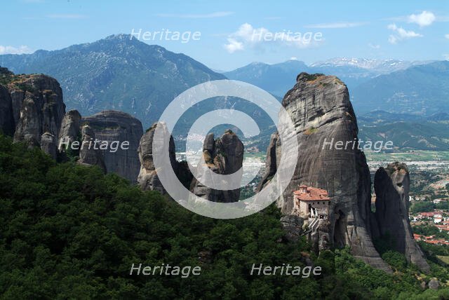 Meteora, Greece, 2003. Creator: Ethel Davies.