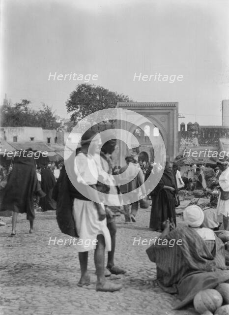 Travel views of Morocco, 1904. Creator: Arnold Genthe.