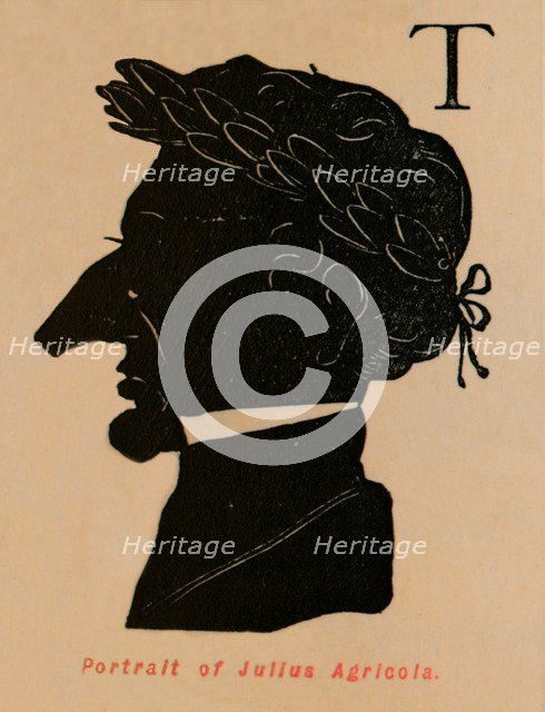 'Portrait of Julius Agricola', c1860, (c1860). Artist: John Leech.