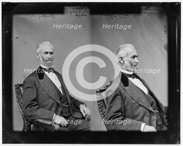 Josiah Williams Begole of Michigan, 1865-1880. Creator: Unknown.