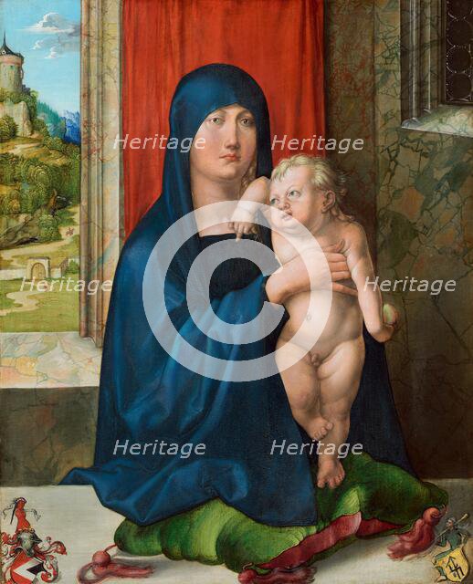 Madonna and Child [obverse], c. 1496/1499. Creator: Albrecht Durer.