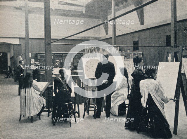 'The Glasgow School of Art, The Museum', c1900. Artist: Unknown.