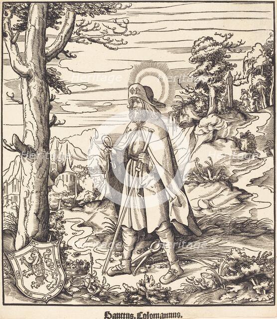 Saint Colomannus, 1516/1518. Creator: Leonhard Beck.