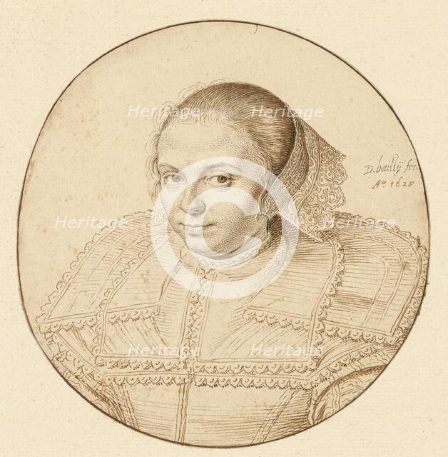 Portrait of a Woman, 1629. Creator: David Bailly.