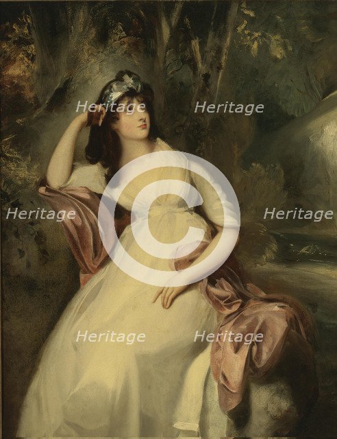 Portrait of Sally Siddons (1775-1803). Artist: Lawrence, Sir Thomas (1769-1830)