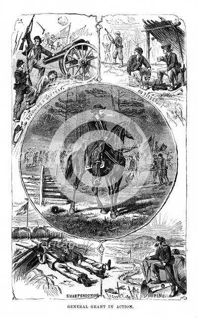 Ulysses S Grant, 18th President of the United States, 1872. Artist: Unknown