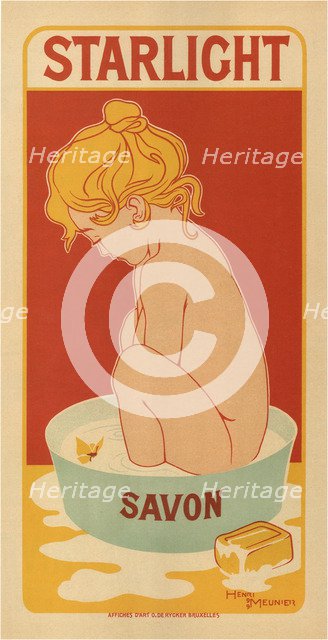 Starlight Savon, 1899. Artist: Meunier, Henri Georges (1873-1922)