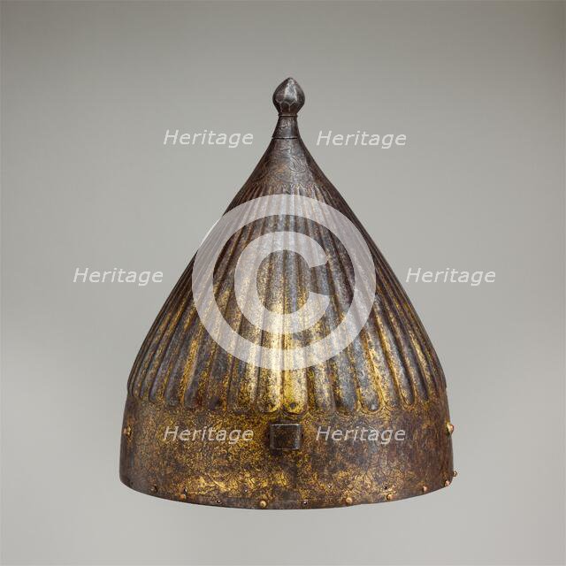 Helmet, Turkish, ca. 1550-1600. Creator: Unknown.
